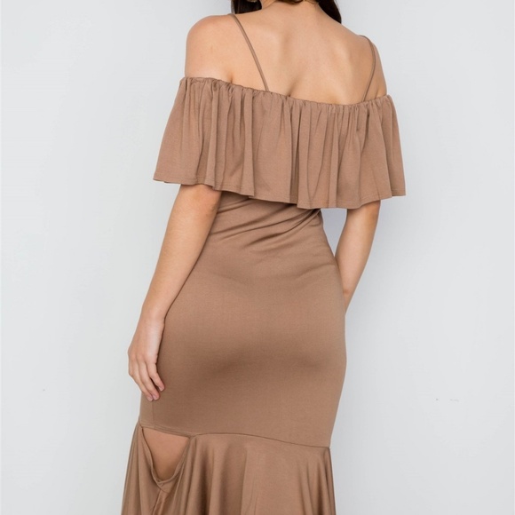 Beautiful Cami Flounce Cut Out Dress - Picture 3 of 4